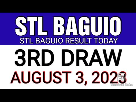 stl result august 3 2023