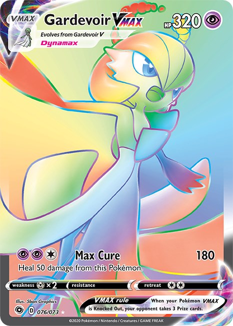 gardevoir vmax rainbow