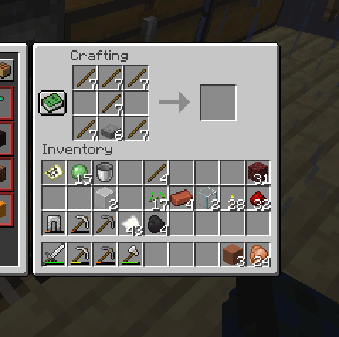 armor stand minecraft recipe