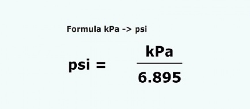 190 kpa to psi