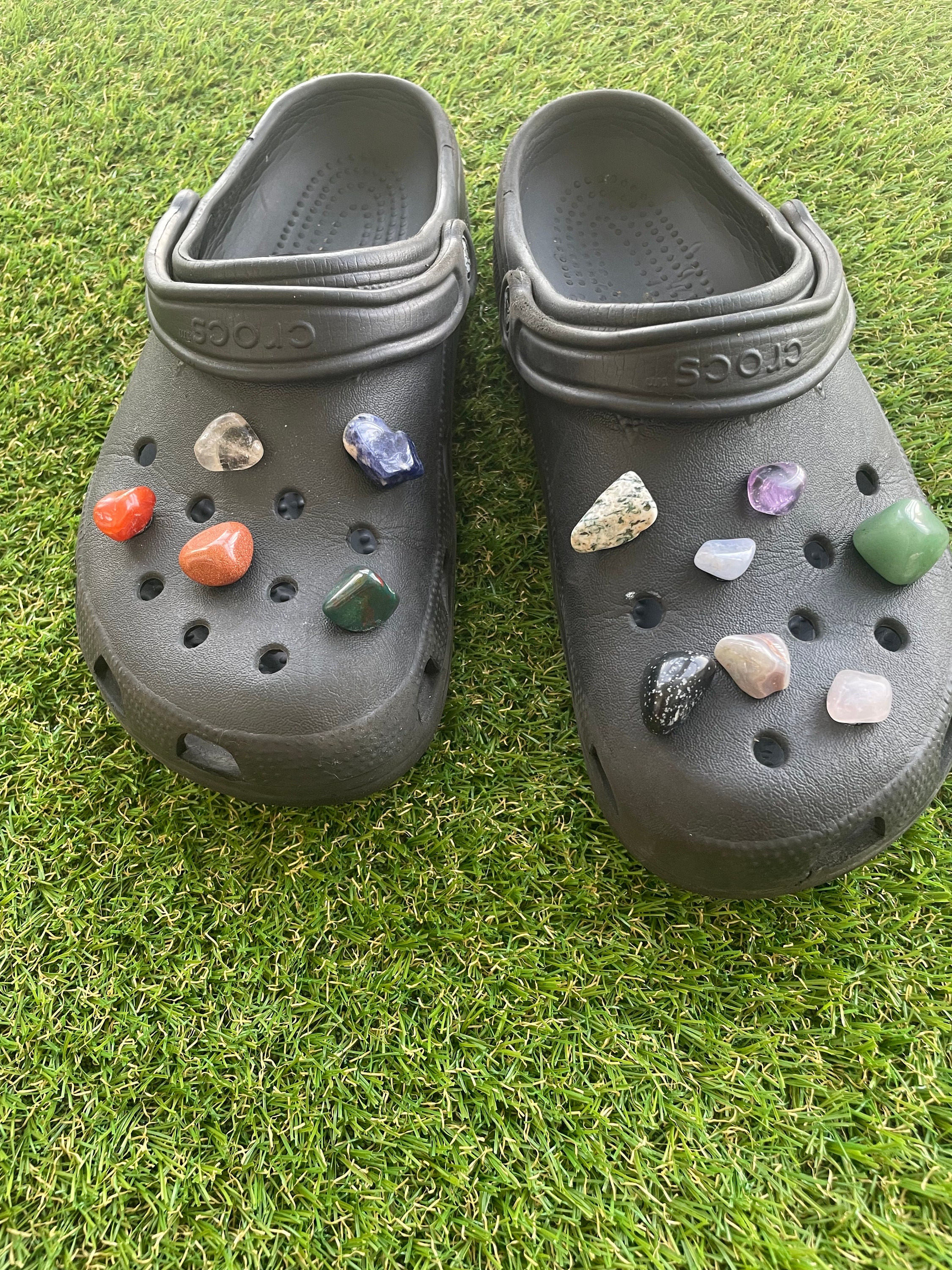 crocs with gems