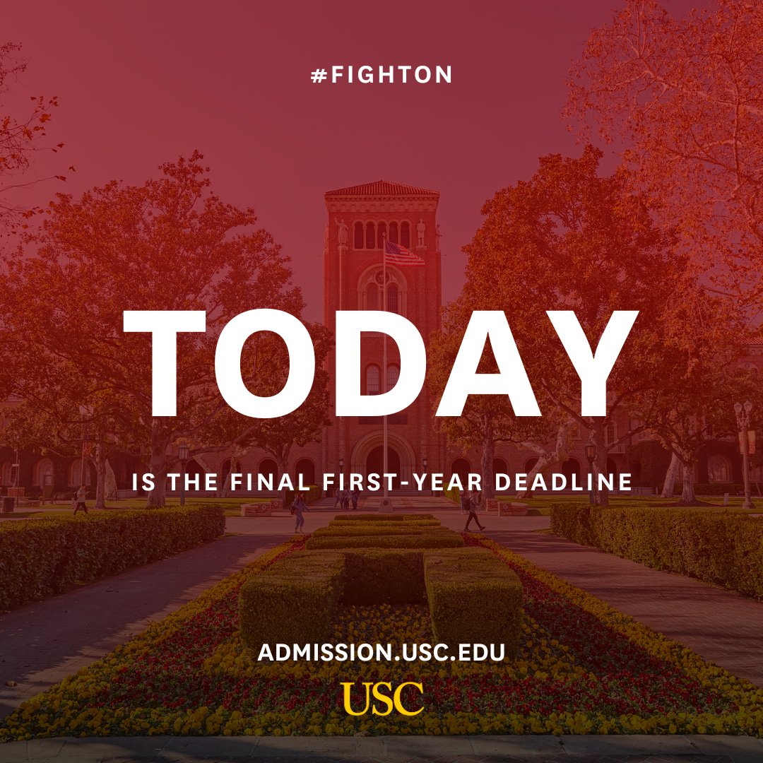 usc college application deadline