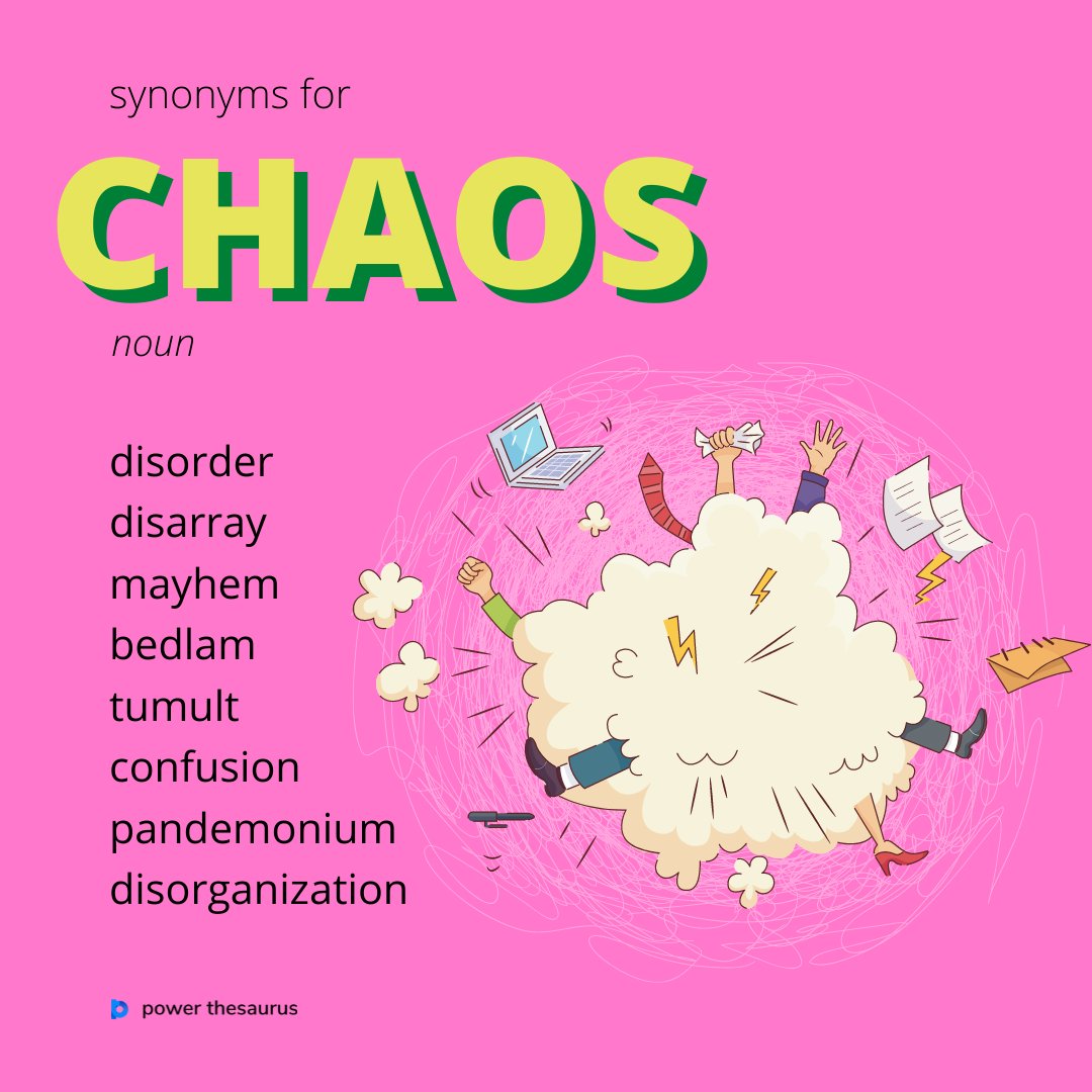 synonym for chaos