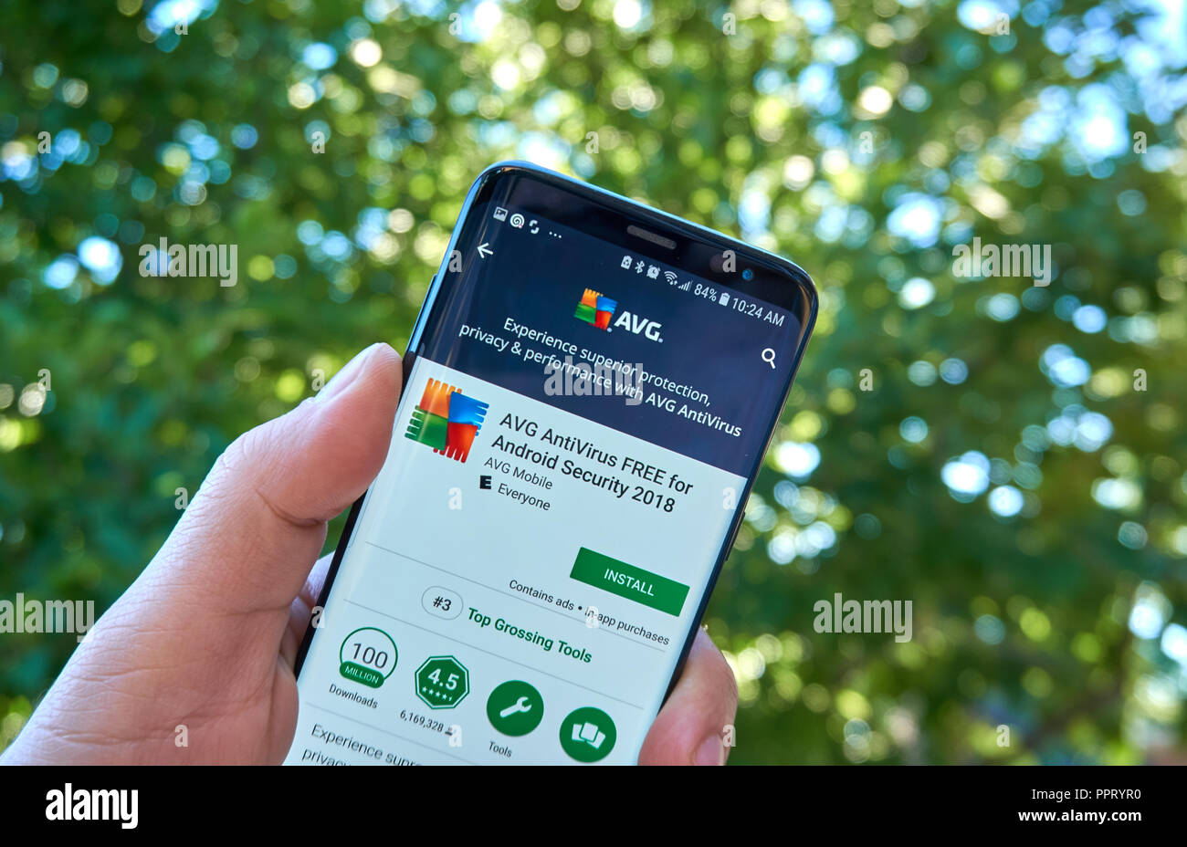 avg antivirus free for android security 2018