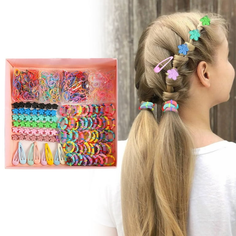 rubber hair clips