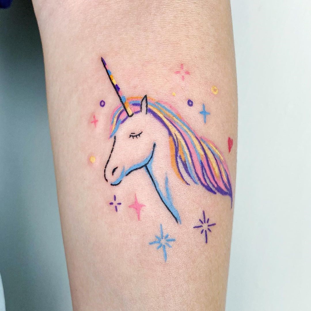 unicorn tattoo designs