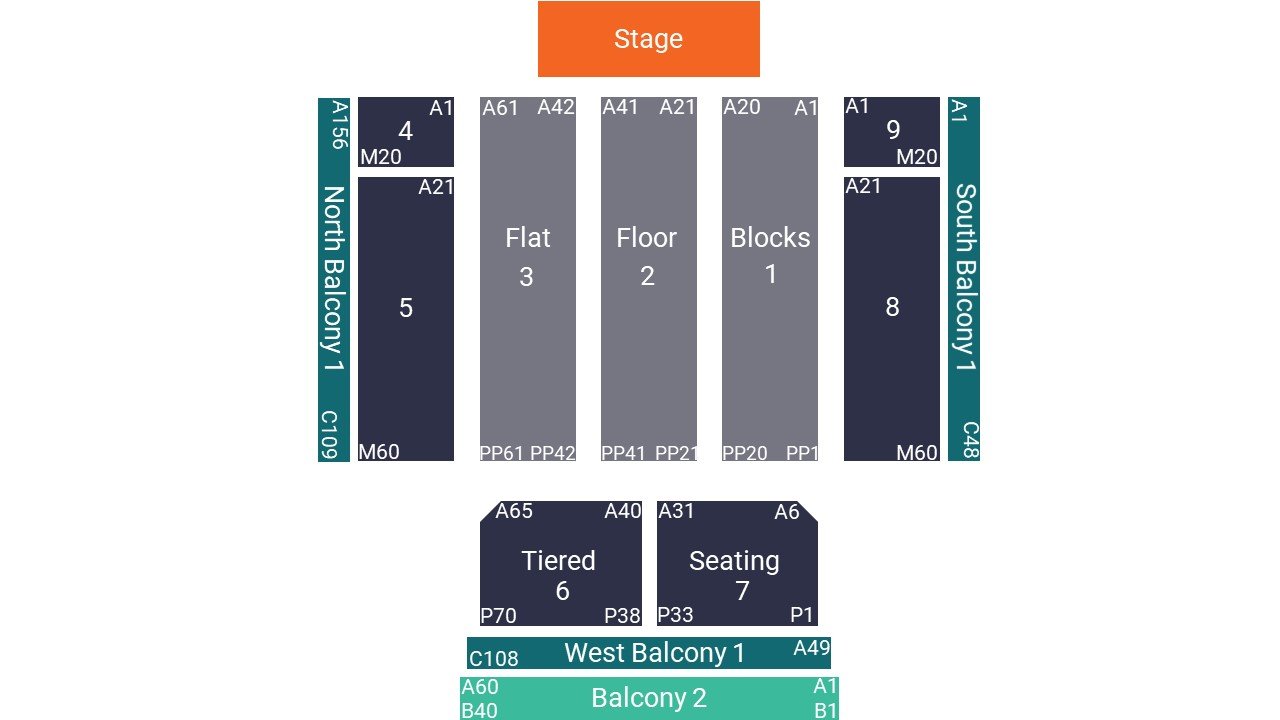 utilita arena cardiff seating plan