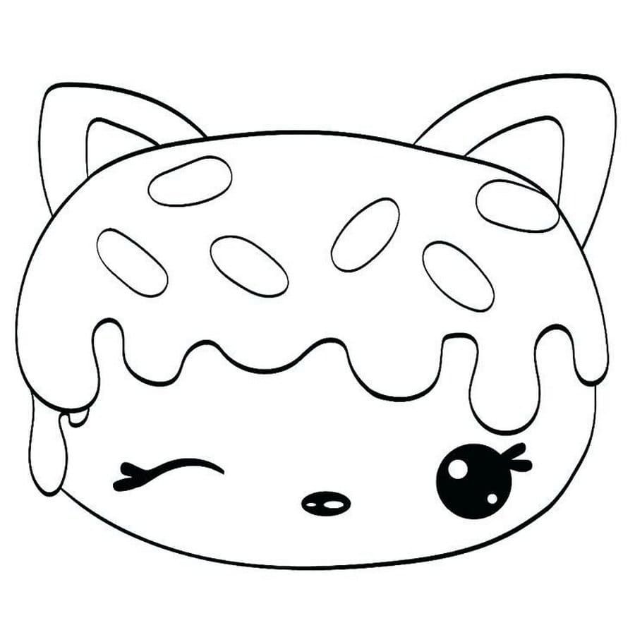 dibujo kawaii para colorear