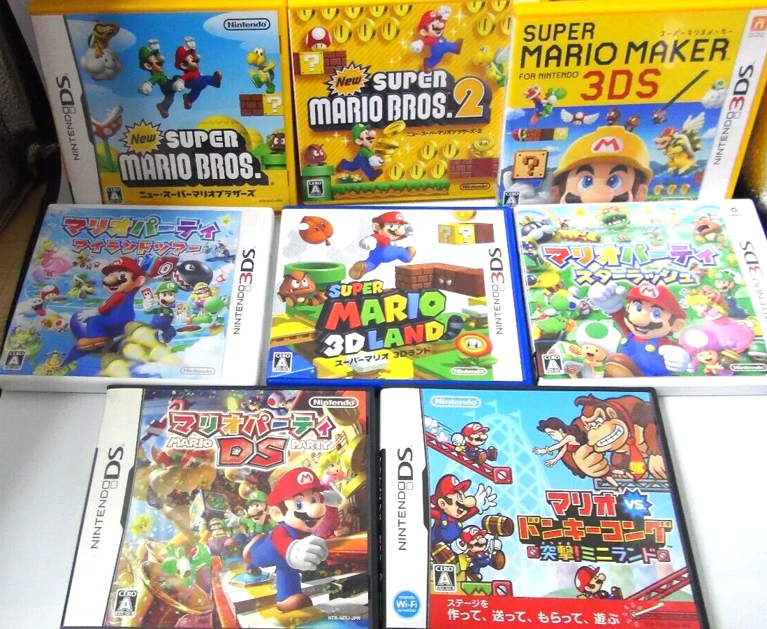 mario 3ds games