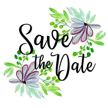 save the date clipart