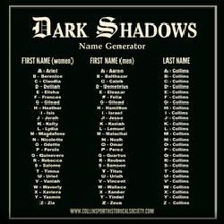 goth username generator