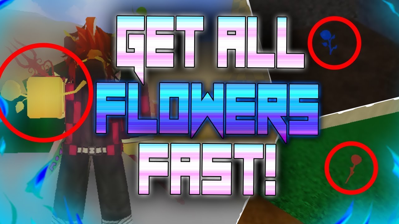 where to find flowers in blox fruits