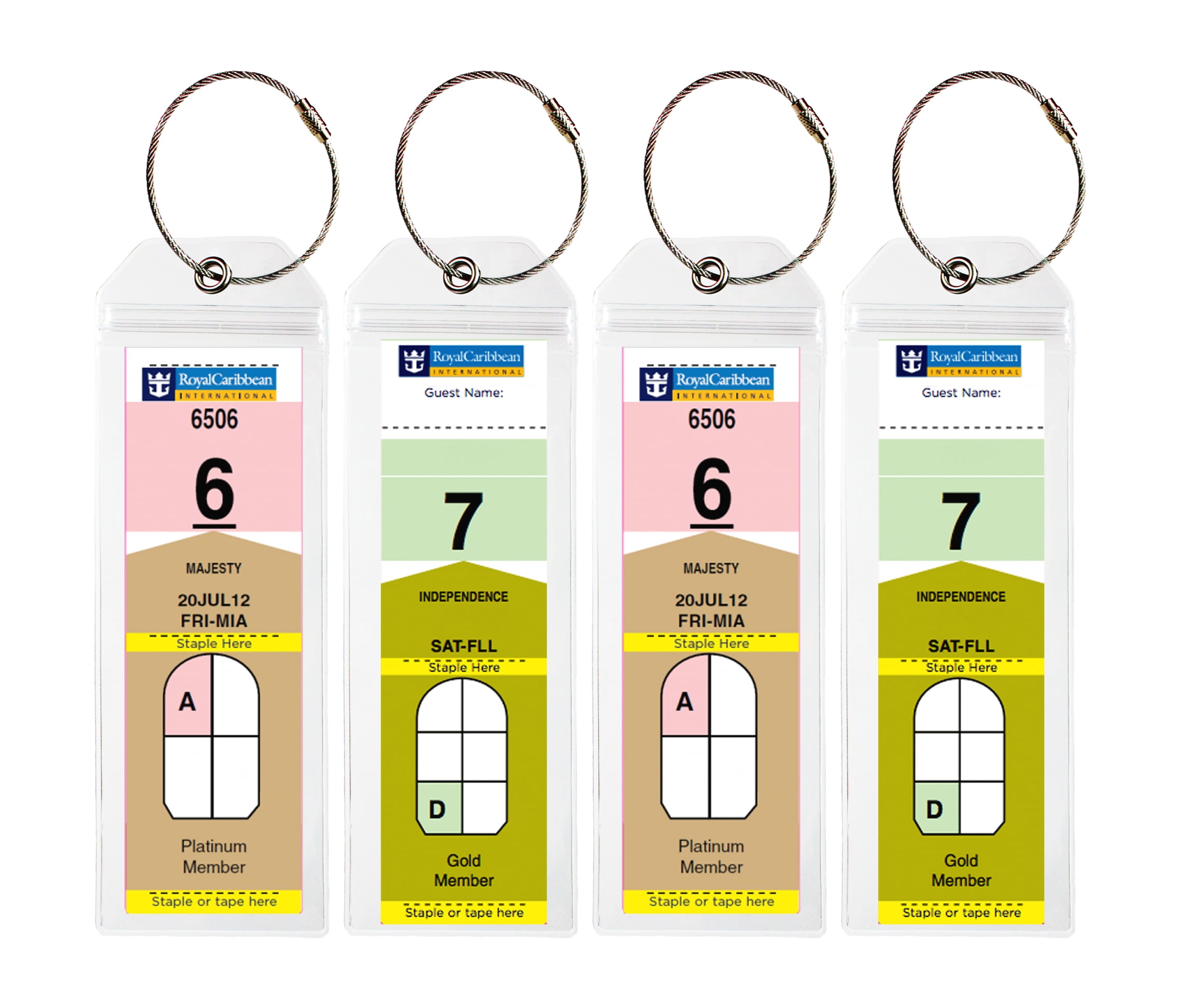 cruise luggage tags