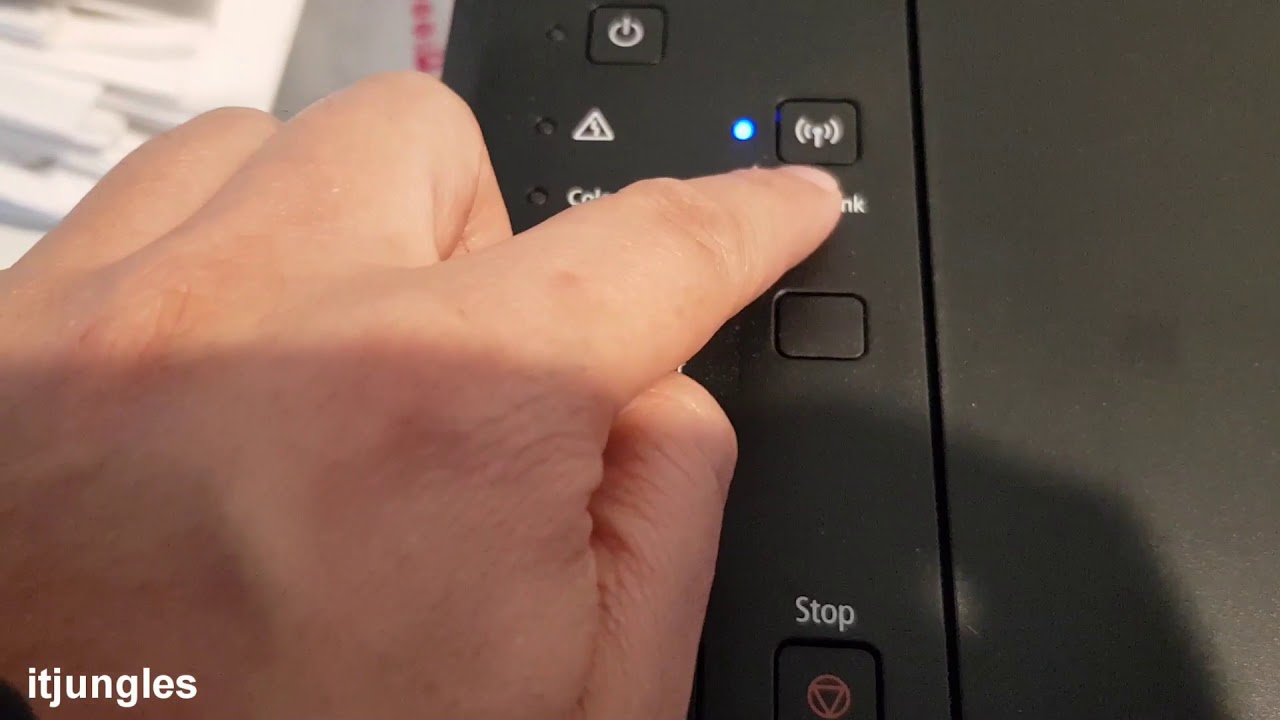 how to change wifi on canon printer