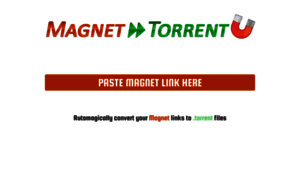 magnet2torrent