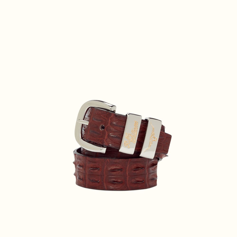 r.m. williams crocodile belt