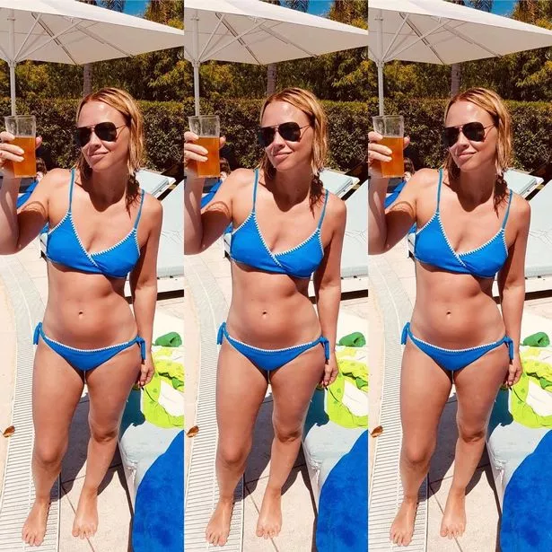 kimberley walsh in bikini