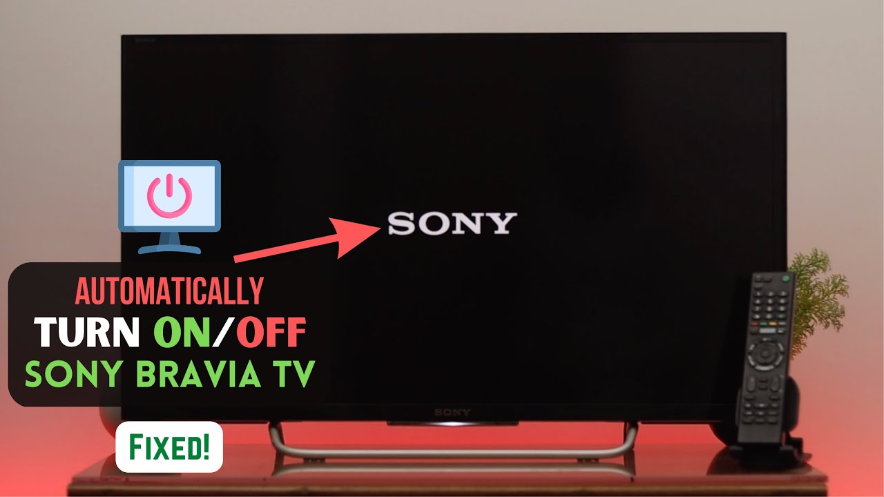 sony tv switching off by itself