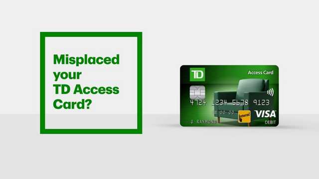 activate td debit card