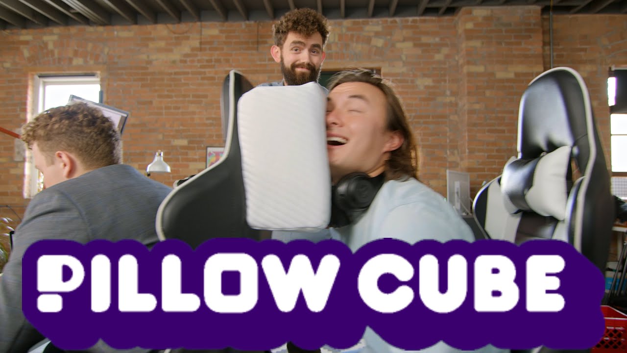 pillow cube commercial