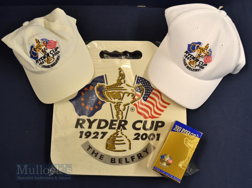 2001 ryder cup memorabilia