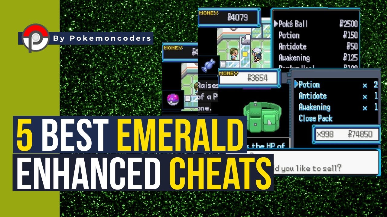 pokemon emerald enhanced cheat