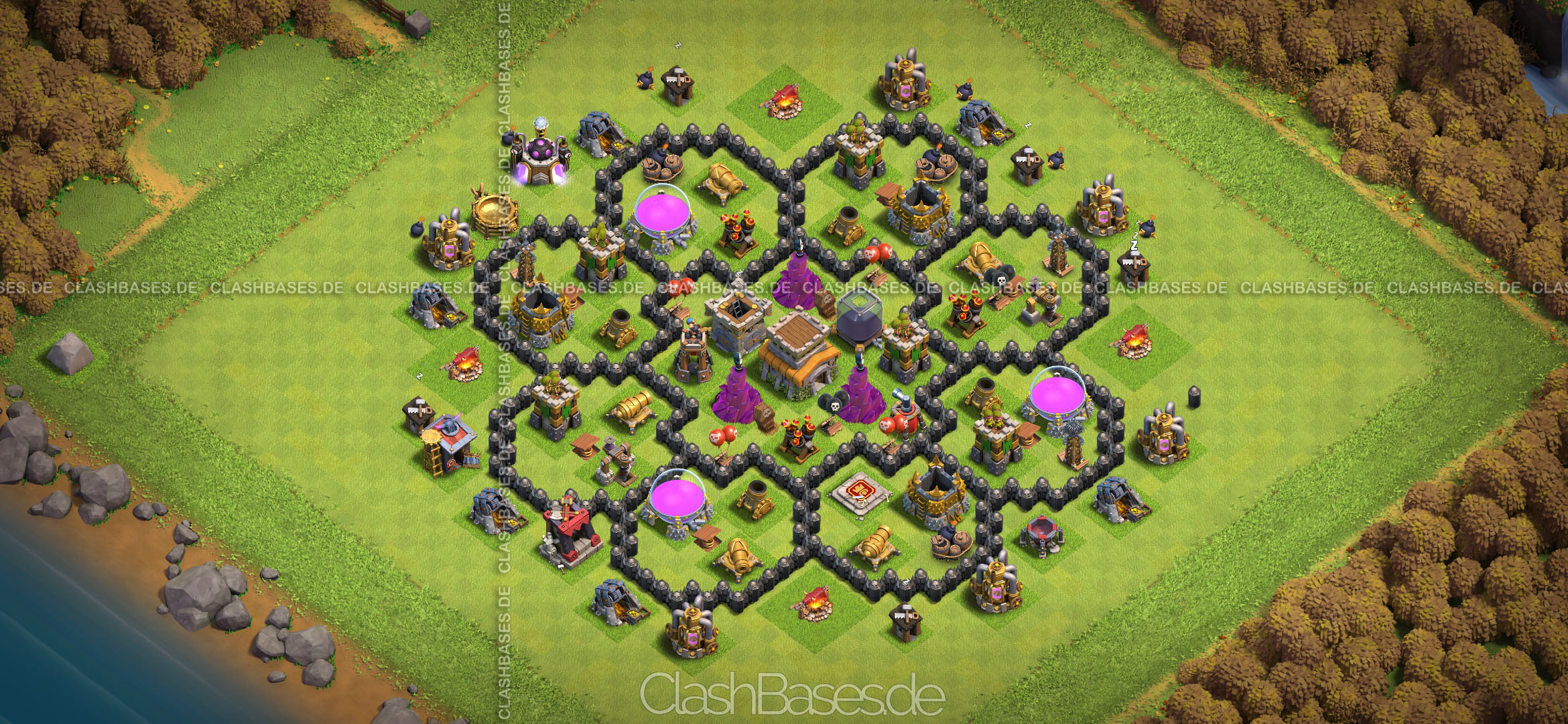 clash of clans th8 base