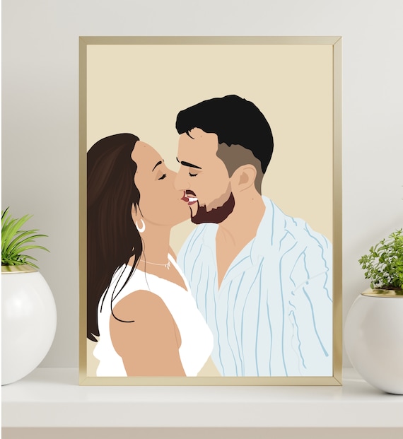 retrato con rostro personalizado