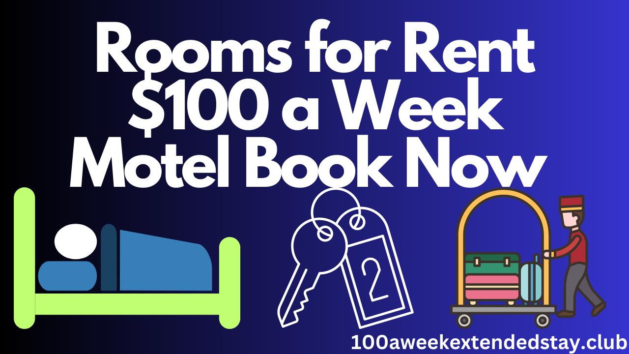 motels that rent by the week near me