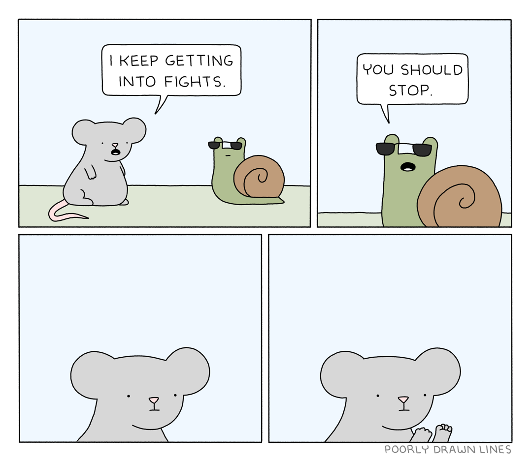 poorly drawn lines