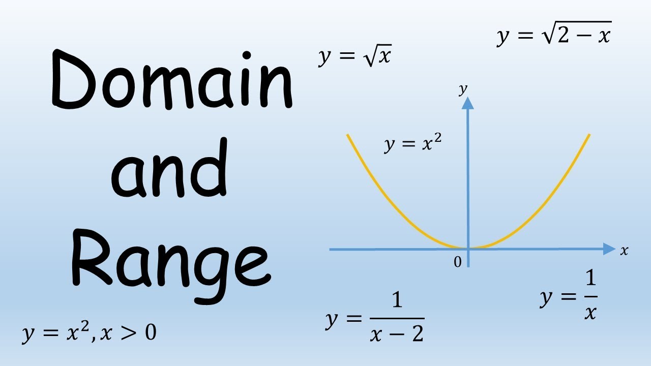 domain of x 2 1