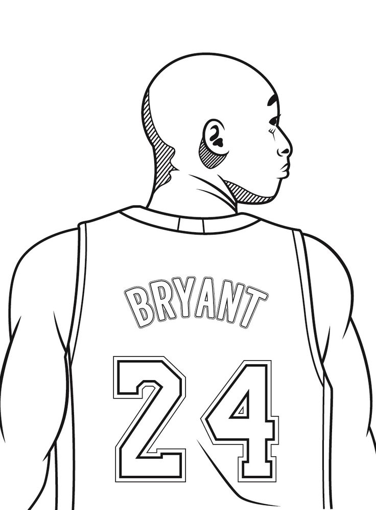 drawings of kobe bryant