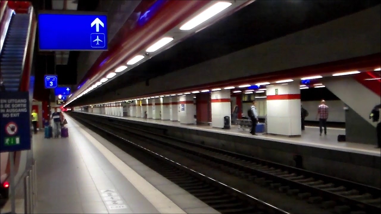 brussels airport zaventem train