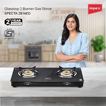 impex gas stove 2 burner