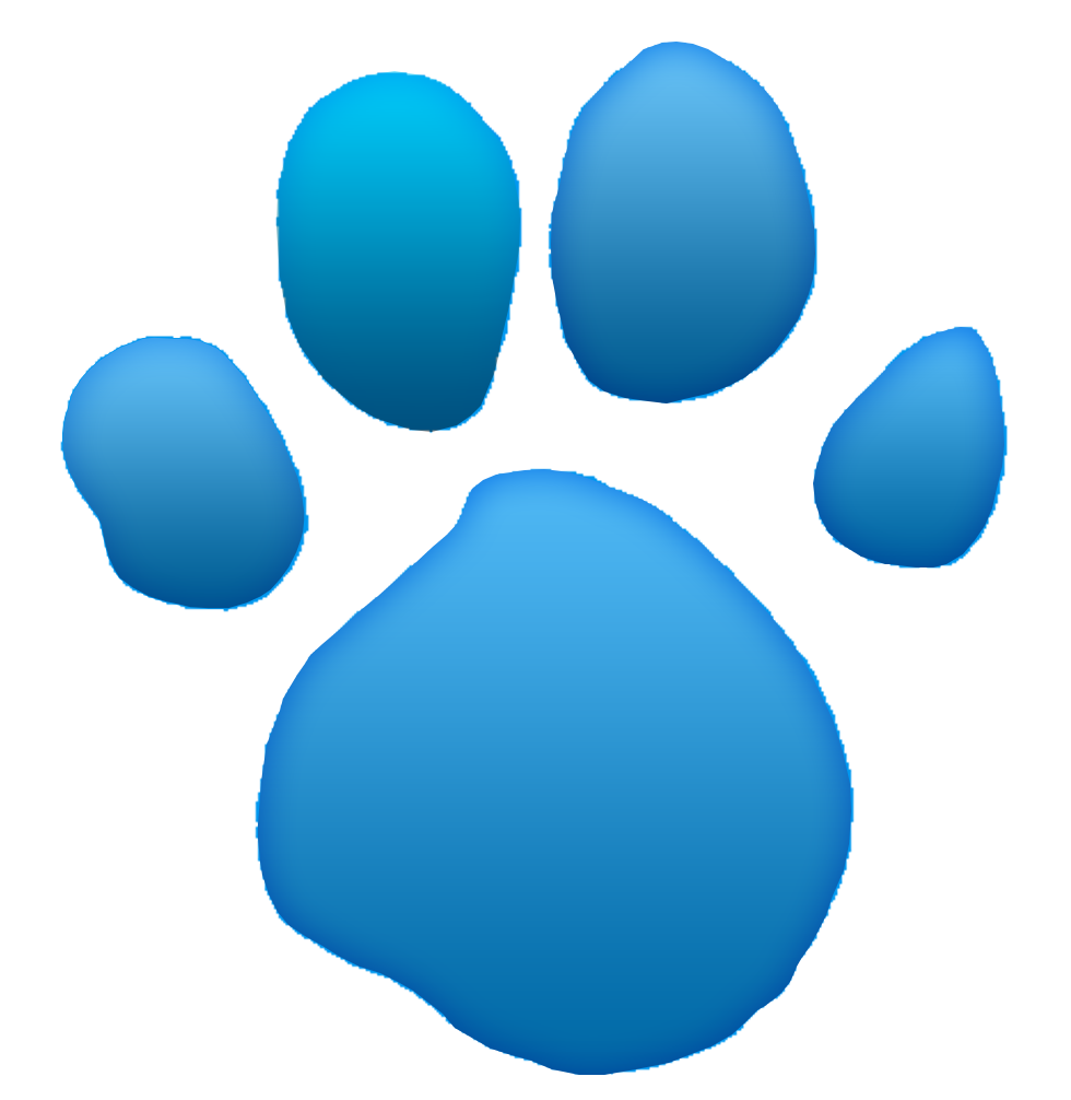 blues clues paw print