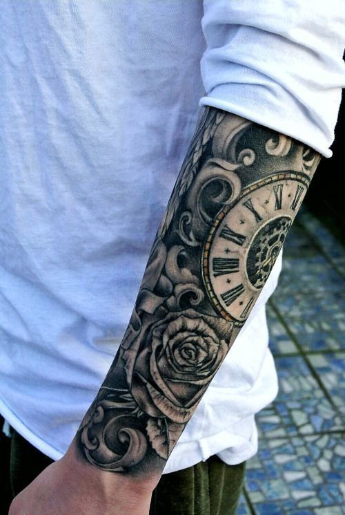 tatuajes para hombre brazo completo