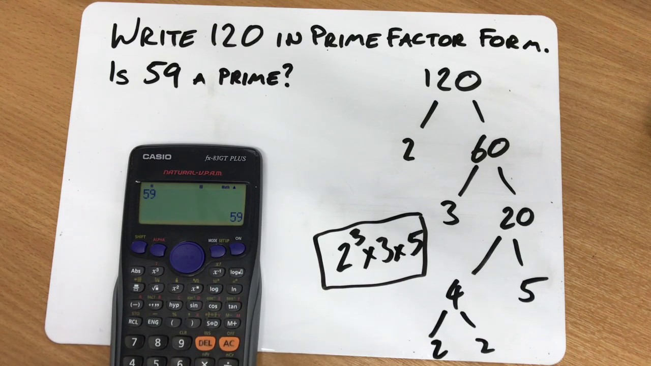 prime number factorization calculator