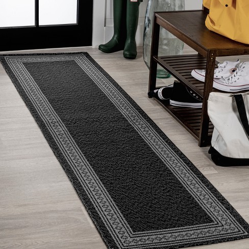 black runner rug