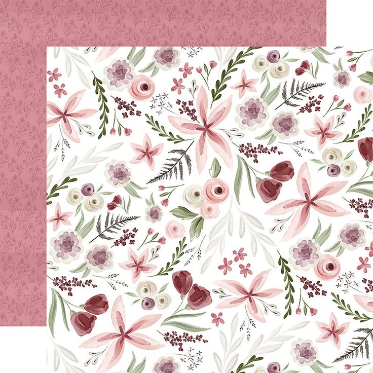 floral paper sheets