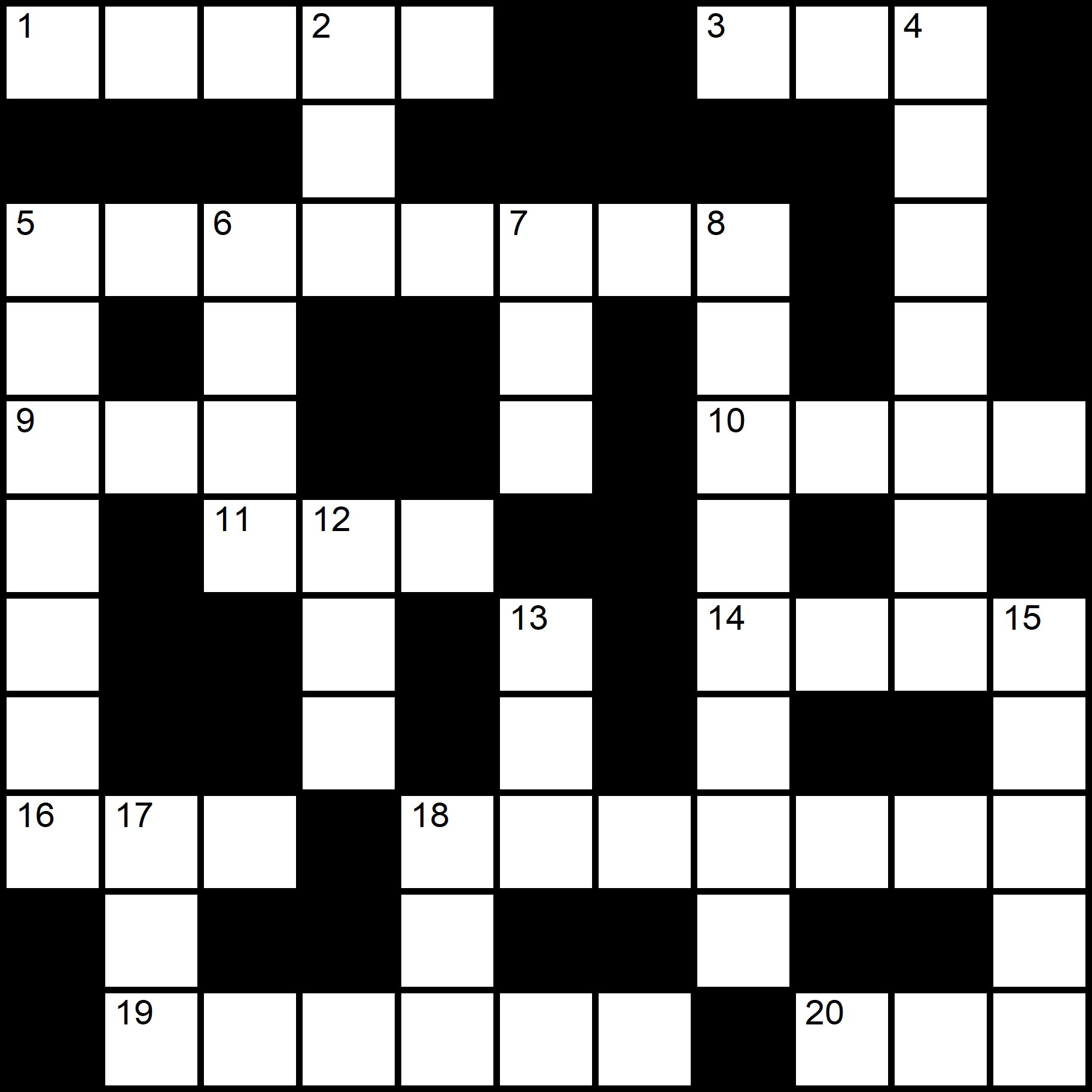 easy crossword puzzles for adults online