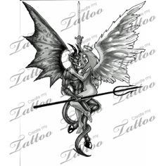 good and evil tattoo drawings