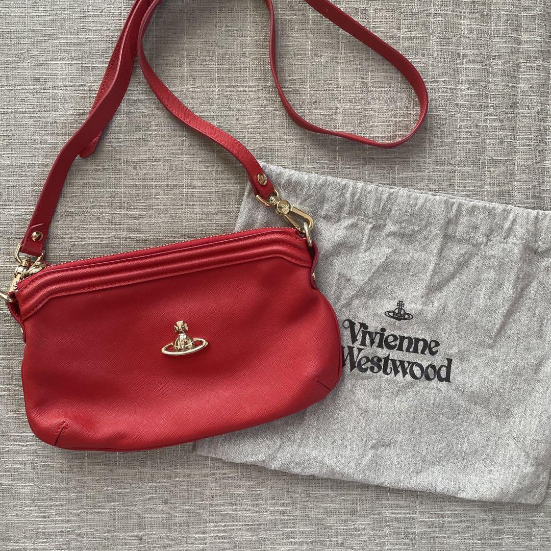 vivienne westwood red handbag