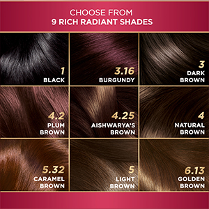 loreal hair colour shades price