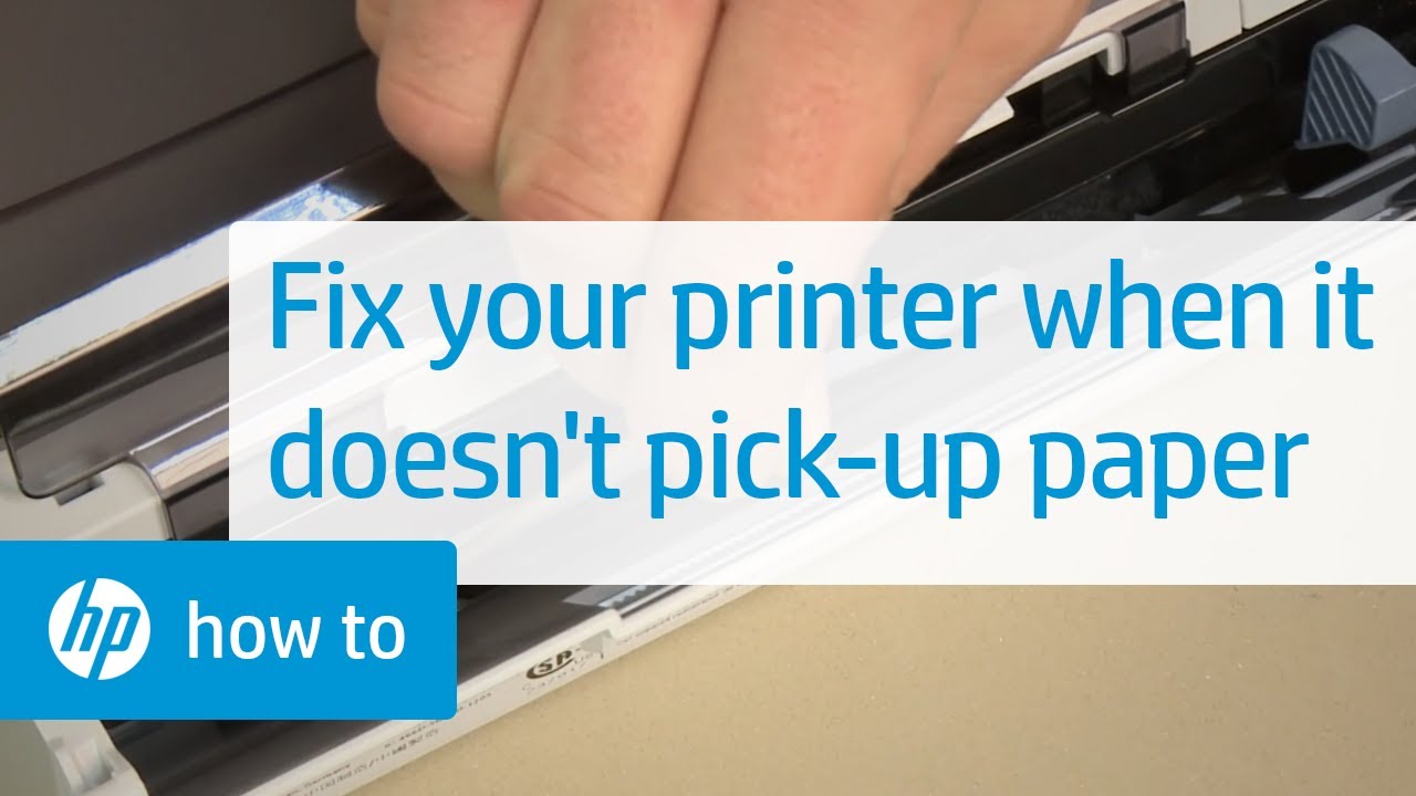 hp printer not feeding paper