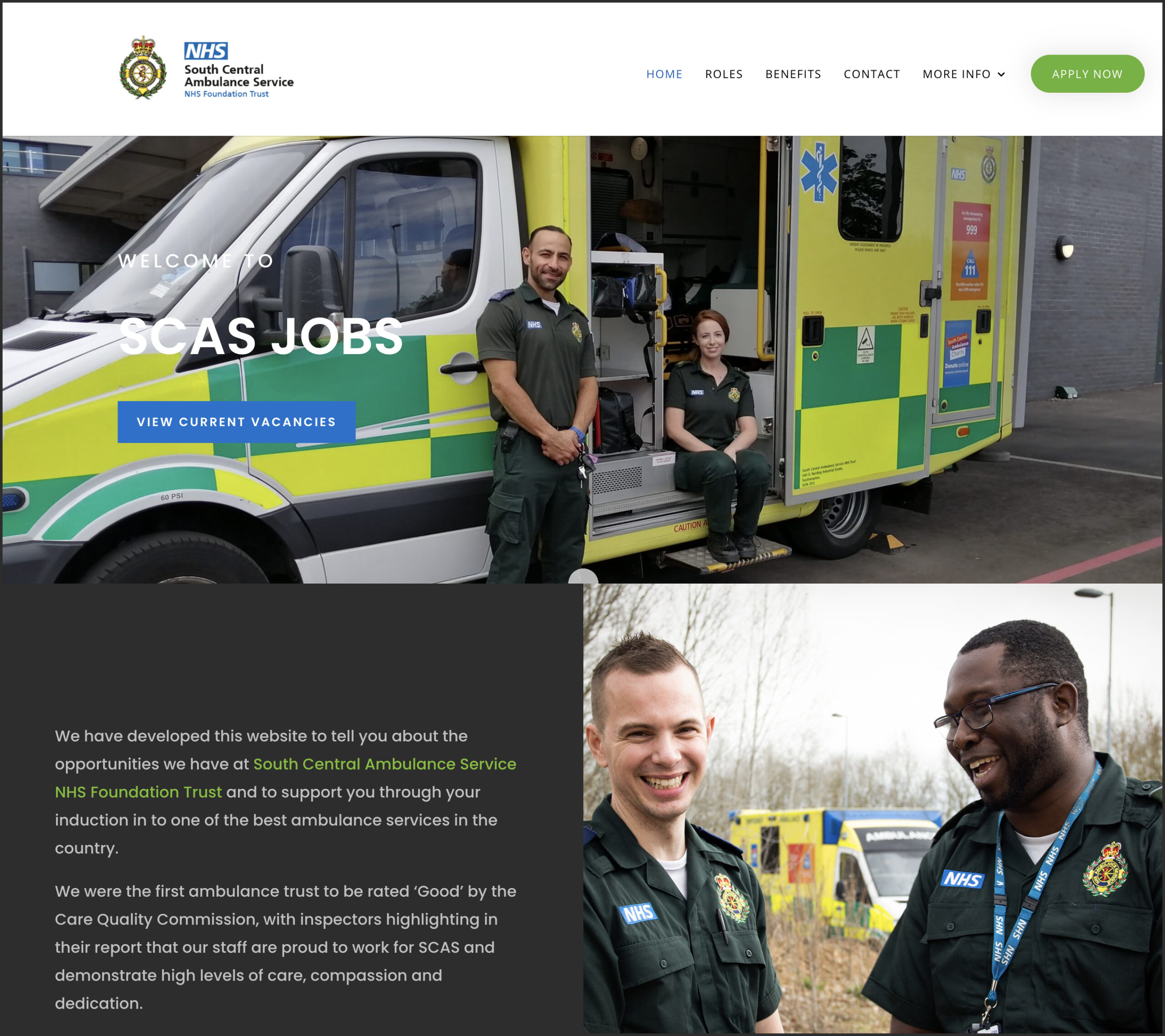 nhs ambulance jobs