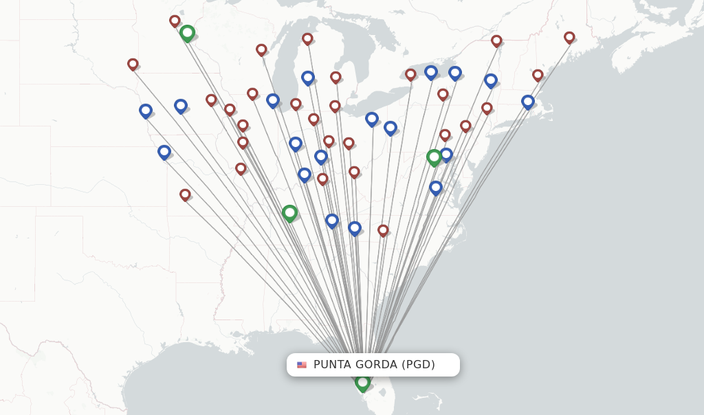 flights to punta gorda florida