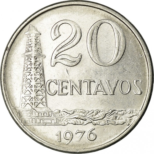 moneda 20 centavos 1976