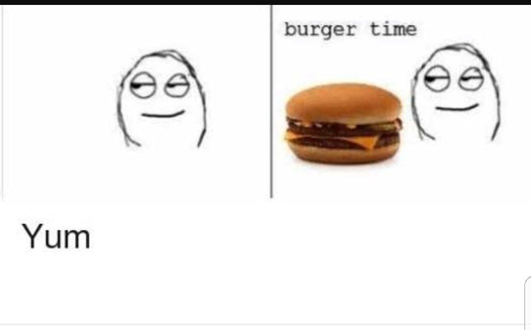 burger time meme