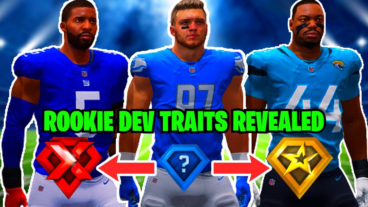 madden 23 rookie development traits