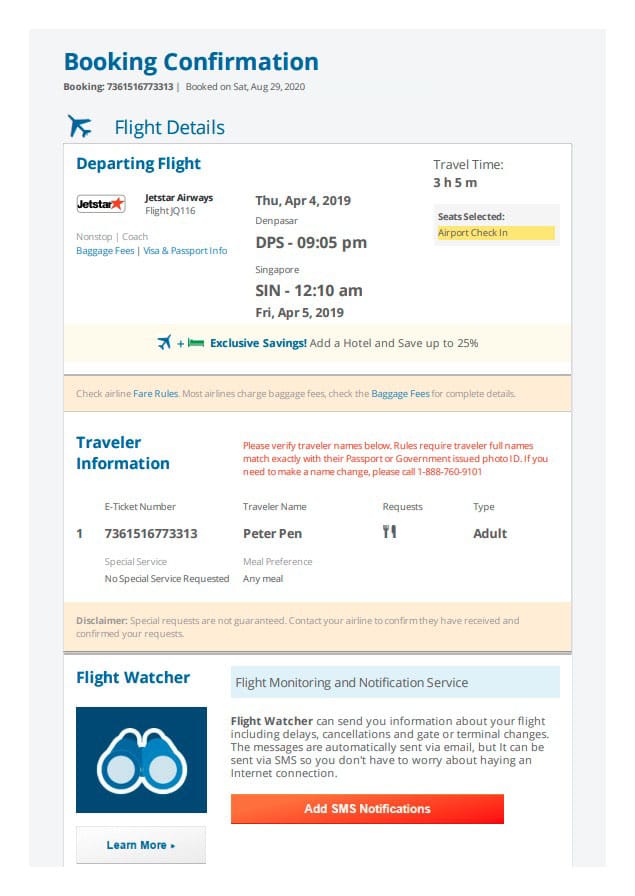 fake air ticket creator